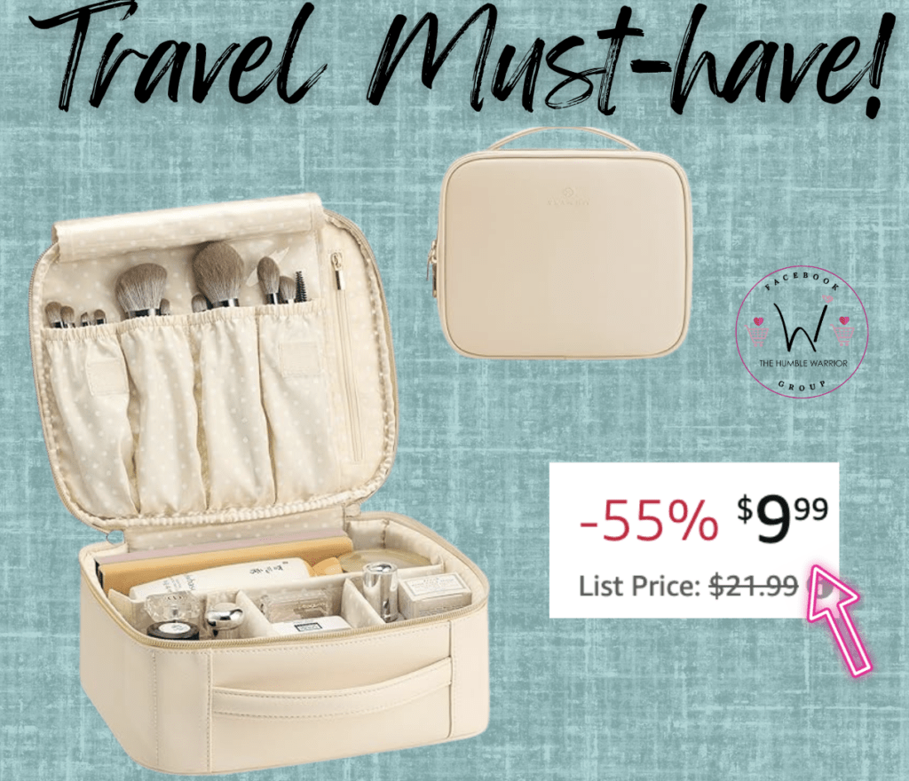 The Vlando Travel Makeup Bag!